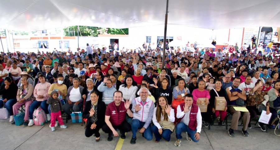 Impulsa Gobierno de Pepe Chedraui seguridad alimentaria en Santo Tom&aacute;s Chautla