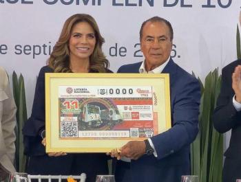 Los 57 A&ntilde;os Del Metro Viajan A Nivel Nacional, A Trav&eacute;s De Billete De Loter&iacute;a