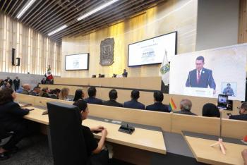 Con reformas a la Constituci&oacute;n, Congreso del Estado contribuye a la transformaci&oacute;n social y de las instituciones