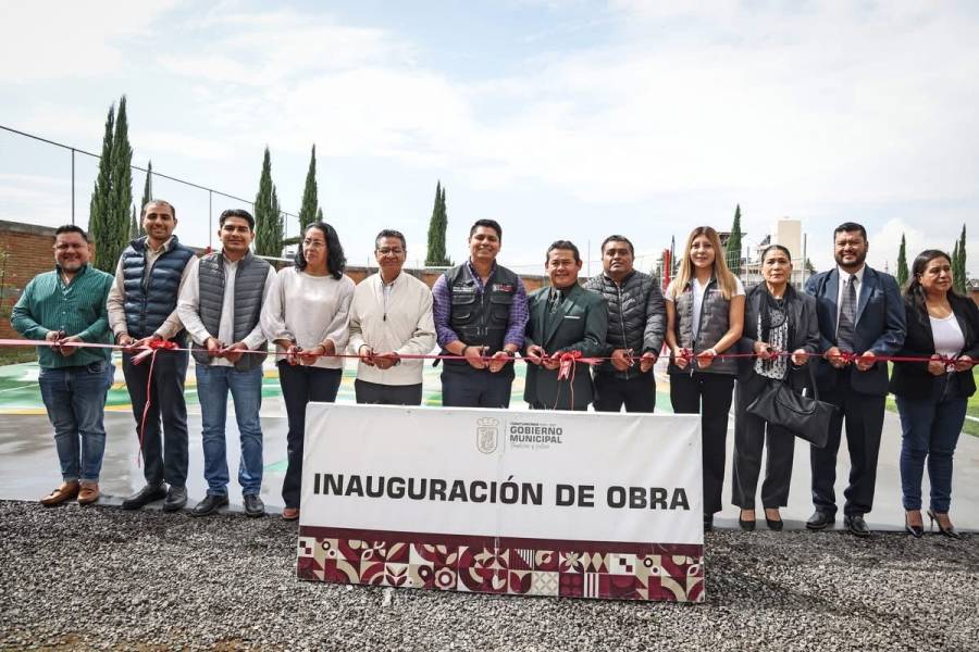 Entrega Omar Mu&ntilde;oz una cancha m&aacute;s en Sanctorum 