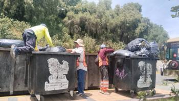 Organismo Operador del Servicio de Limpia redobla esfuerzos durante la 76.a Feria Milenaria de San Pedro Cholula