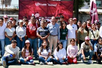 Arrancan Gobierno de Pepe Chedraui y love.f&uacute;tbol rehabilitaci&oacute;n de cancha en Xonaca II