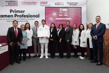 Primera generaci&oacute;n de M&eacute;dico Cirujano de la USEP culmina su formaci&oacute;n