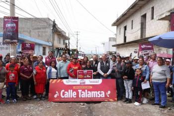 Arranca Gobierno de Pepe Chedraui rehabilitaci&oacute;n vial en la Junta Auxiliar de San Pablo Xochimehuacan
