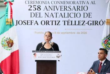 Josefa Ortiz, referente de libertad y transformaci&oacute;n nacional: Laura Artemisa Garc&iacute;a