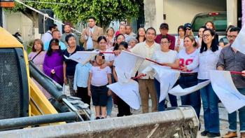 Atlixco sigue progresando con Ariadna Ayala; inician rehabilitaci&oacute;n de calle en Valle Real