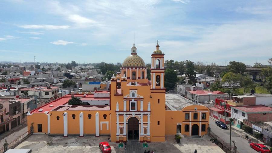 Preserva Pepe Chedraui el patrimonio religioso de San Jer&oacute;nimo Caleras