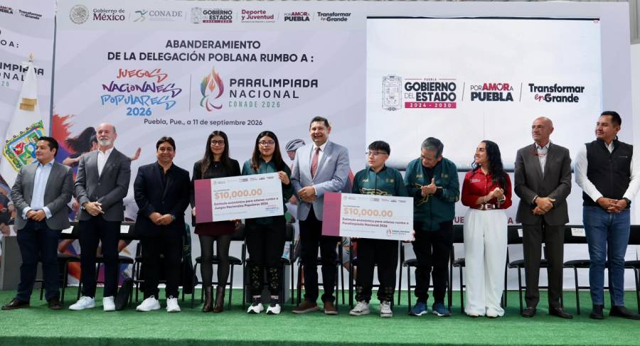 Abandera gobierno estatal delegaciones para conquistar podios en paralimpiada y juegos populares