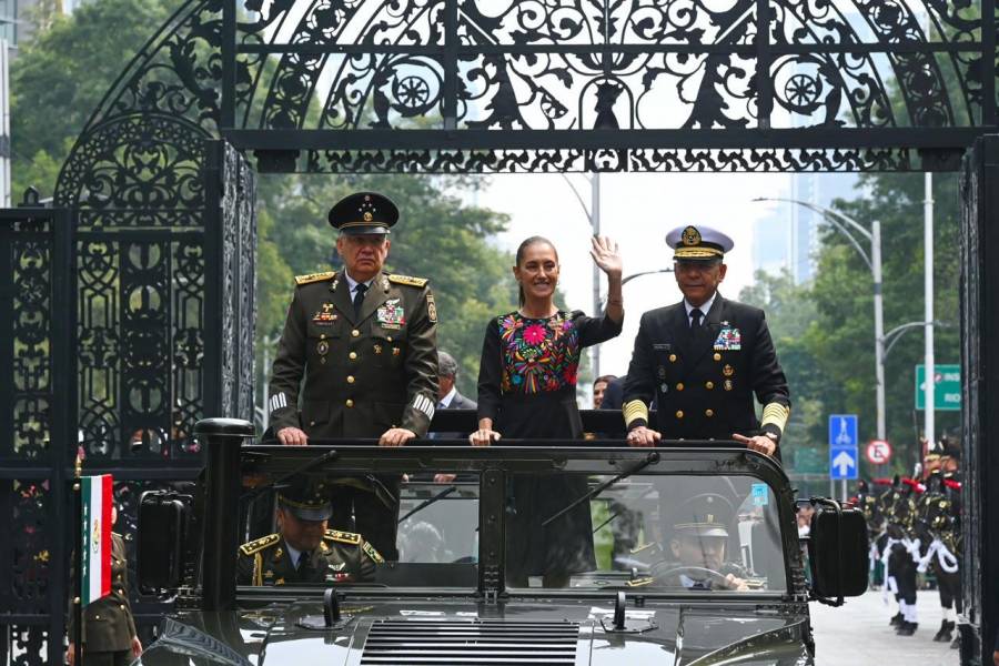 Presidenta Claudia Sheinbaum encabeza ceremonia del 179 Aniversario de la Gesta Heroica de los Ni&ntilde;os H&eacute;roes de Chapultepec