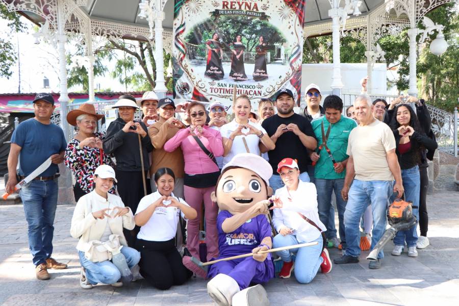 Dignifica Secretar&iacute;a de las Mujeres espacios p&uacute;blicos en San Francisco Totimehuacan