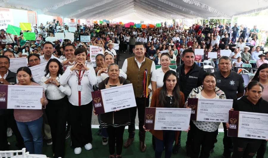 Obra comunitaria estatal consolida 137 proyectos para transformar comunidades del Tri&aacute;ngulo Verde