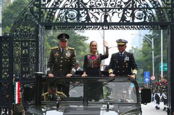 Presidenta Claudia Sheinbaum encabeza ceremonia del 179 Aniversario de la Gesta Heroica de los Ni&ntilde;os H&eacute;roes de Chapultepec