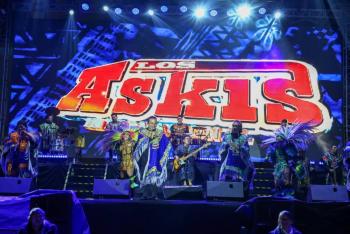 Con Tonantzin Fern&aacute;ndez, Los Askis hacen vibrar la Gran Feria de Cholula