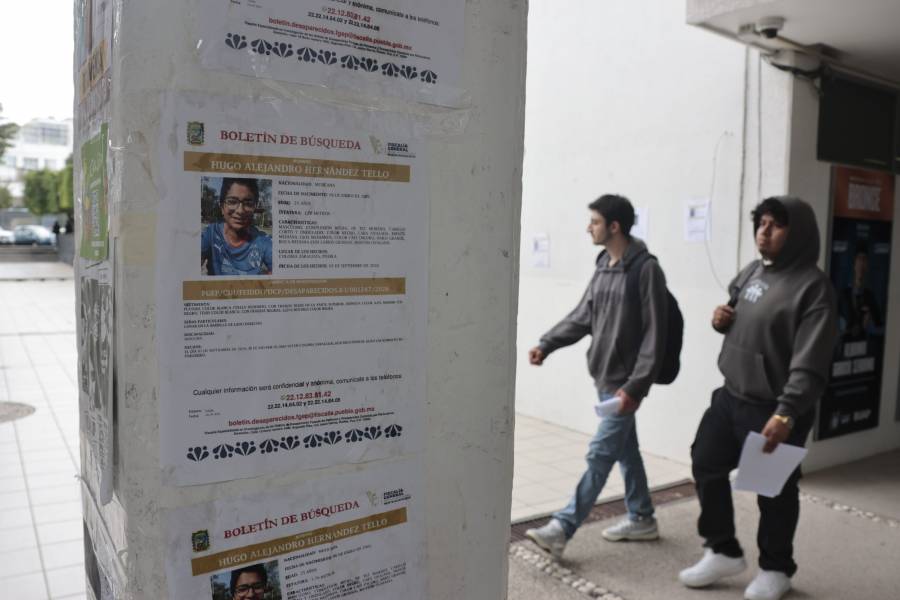 Armenta refrenda apoyo a familia de estudiante de la BUAP desaparecido