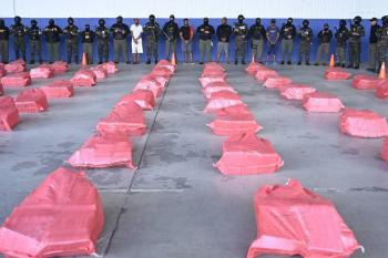 Honduras decomisa 1,6 toneladas de coca&iacute;na en aguas del Caribe