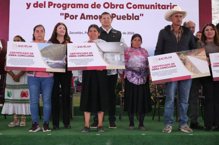 Transformaci&oacute;n del campo y obra comunitaria fortalecen bienestar en la Sierra Norte