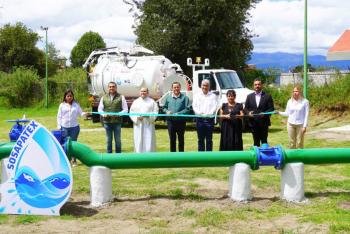 Gobierno de Texmelucan y SOSAPATEX fortalecen el suministro de agua potable con la reubicaci&oacute;n del pozo no. 1