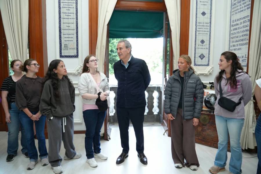 Recibe Pepe Chedraui a estudiantes de Medicina Veterinaria de Oregon State University