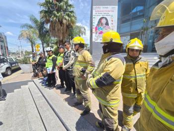 Cuautlancingo participa en el Segundo Simulacro Nacional 2026