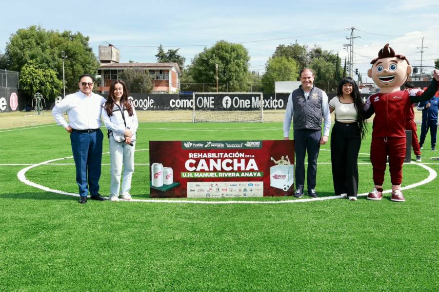 Impulsa Gobierno de Pepe Chedraui la rehabilitaci&oacute;n y dignificaci&oacute;n de espacios deportivos en Puebla Capital