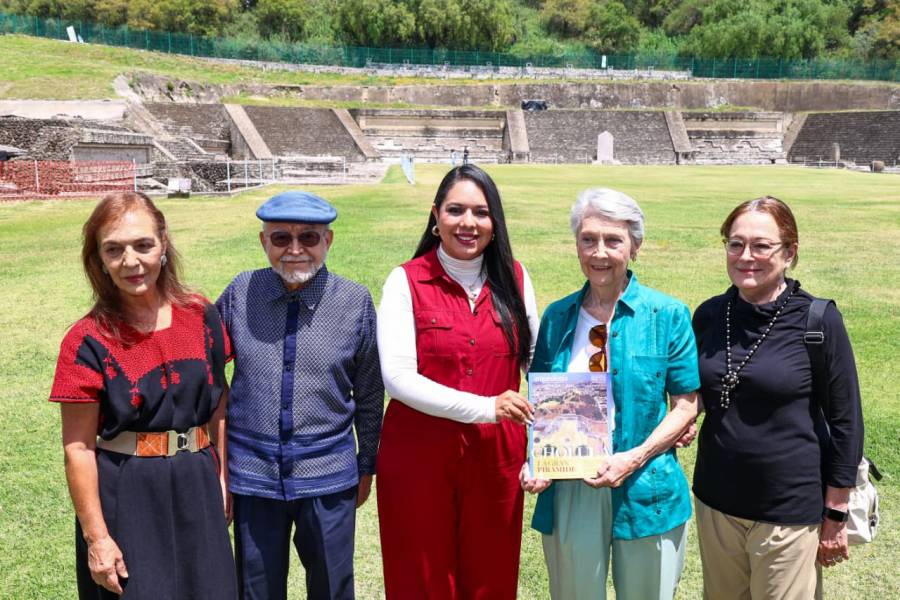 Tonantzin Fern&aacute;ndez refrenda compromiso con la protecci&oacute;n del patrimonio hist&oacute;rico de Cholula