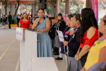 Respalda Lupita Cuautle la educaci&oacute;n y reconoce el esfuerzo de las y los estudiantes