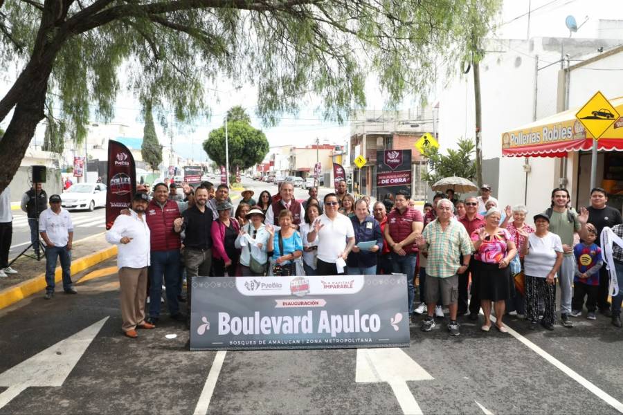 Inaugura Pepe Chedraui rehabilitaci&oacute;n vial del Bulevar Apulco