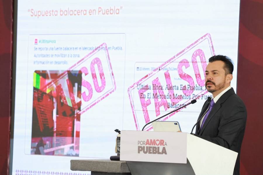 Garc&iacute;a Parra acusa estrategia en redes para amplificar hechos delictivos y generar p&aacute;nico en Puebla