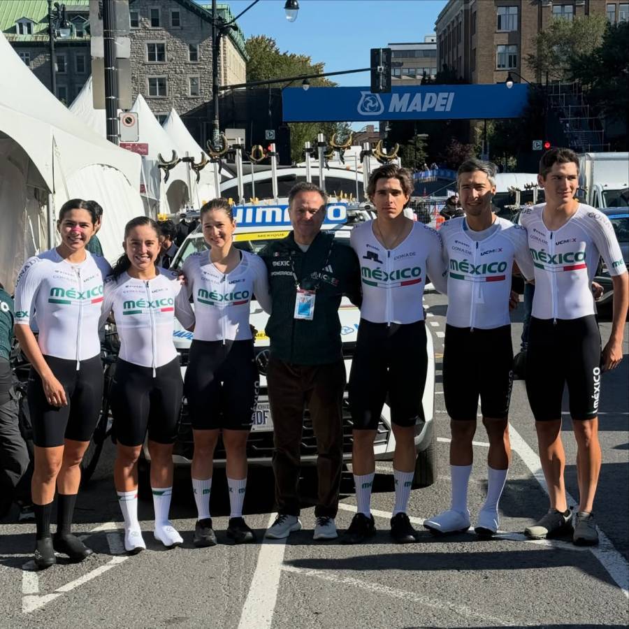 Nabyenka Bareño, mejor mexicana y latina en la contrarreloj junior del Mundial de Ruta Montreal 2026