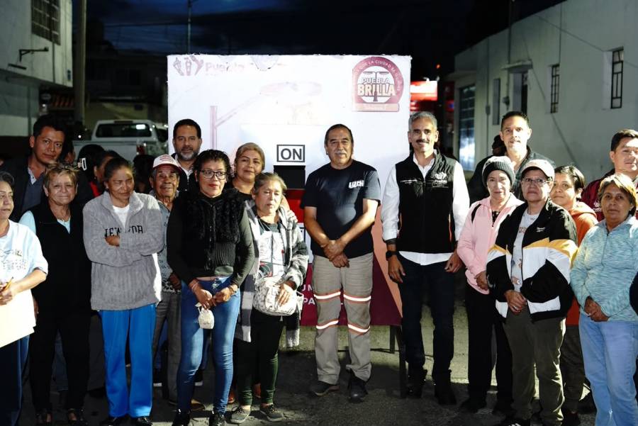 Entrega Gobierno de Pepe Chedraui 77 luminarias con LED en 20 de Noviembre y La Loma