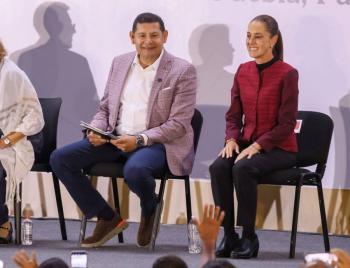 Claudia Sheinbaum refrenda en Puebla soberan&iacute;a, bienestar y transformaci&oacute;n con resultados