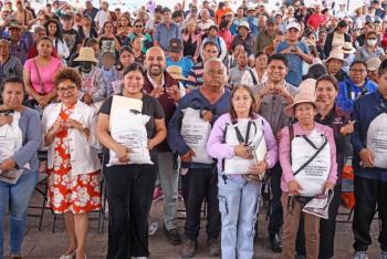 Acercan apoyos alimentarios a familias de Cuautlancingo