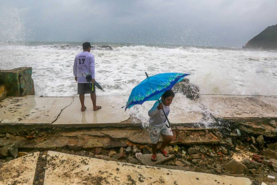 Depresión tropical Dieciocho-E se forma frente a Oaxaca y Guerrero