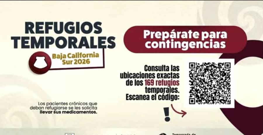 Hurac&aacute;n Polo impactar&aacute; Baja California Sur esta tarde como categor&iacute;a 2 o 3 y luego en Sonors; Sheinbaum llama a atender recomendaciones de Protecci&oacute;n Civil