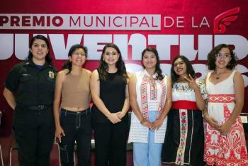 Universitarias BUAP obtienen Premio Municipal de la Juventud 2026
