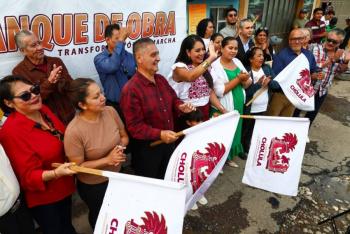 San Pedro Cholula inicia rehabilitaci&oacute;n de calles en dos juntas auxiliares