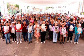 SEDIF acerca apoyos alimentarios a familias de Cuautlancingo