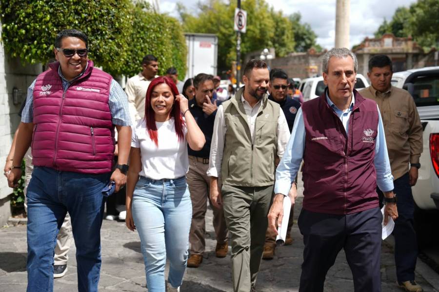 Supervisa Pepe Chedraui modernizaci&oacute;n del Sistema de Captaci&oacute;n Pluvial en bulevar H&eacute;roes del 5 de Mayo