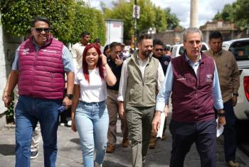 Supervisa Pepe Chedraui modernizaci&oacute;n del Sistema de Captaci&oacute;n Pluvial en bulevar H&eacute;roes del 5 de Mayo
