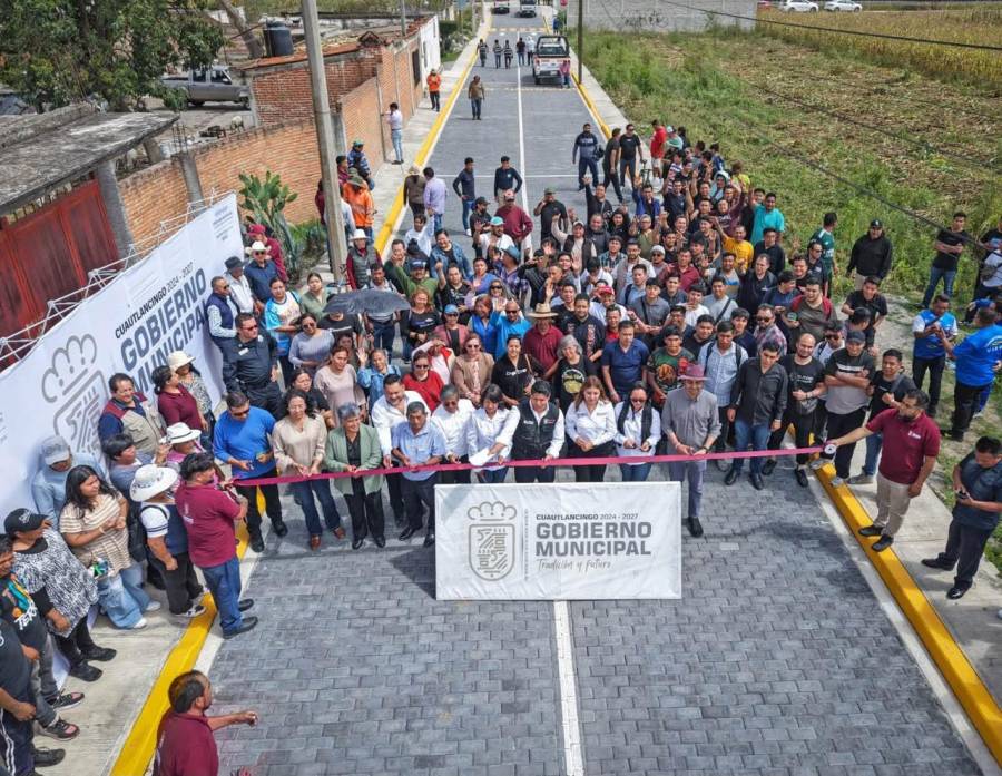 Omar Mu&ntilde;oz mejora movilidad con obra en San Lorenzo