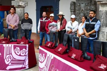 Tonantzin Fern&aacute;ndez dignifica la labor del personal de Intendencia