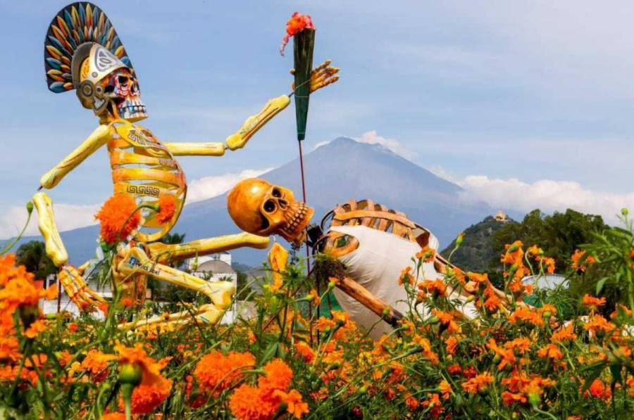 Todo listo para la inauguraci&oacute;n de Valle de Catrinas en Atlixco, la capital del D&iacute;a de Muertos