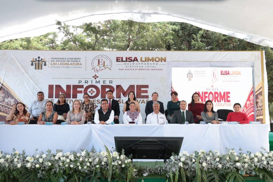 Protecci&oacute;n y fortalecimiento de los derechos de pueblos ind&iacute;genas, destaca la diputada Elisa Limon en su Informe de Actividades