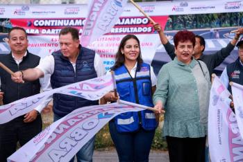 Inicia Lupita Cuautle rehabilitaci&oacute;n de La Luna, una vialidad clave para la Delegaci&oacute;n Atlixc&aacute;yotl