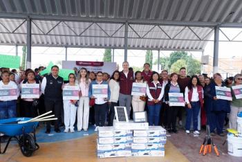 Pepe Chedraui brinda bienestar a las familias en unidades habitacionales