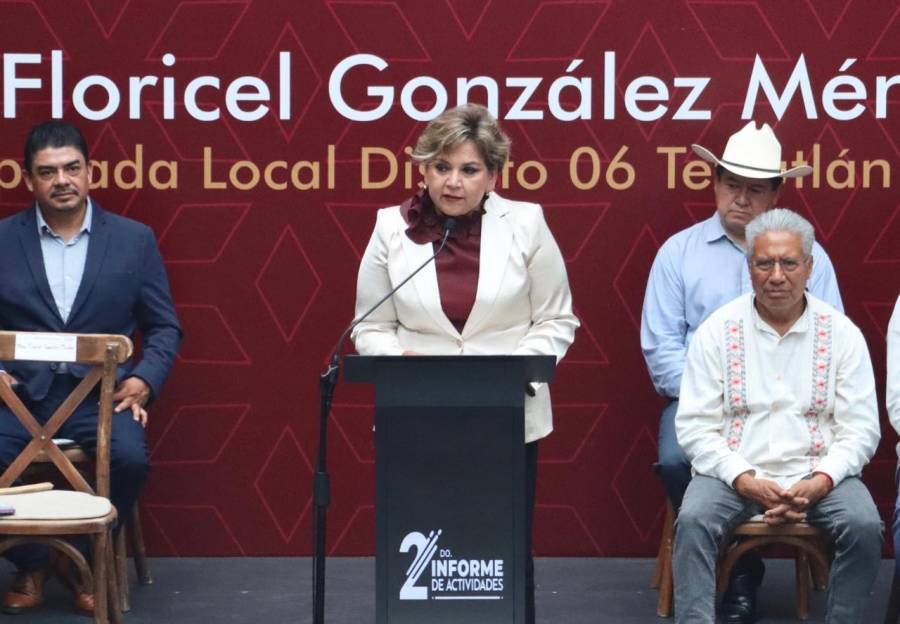 Presenta diputada Floricel Gonz&aacute;lez M&eacute;ndez su Segundo Informe de Actividades