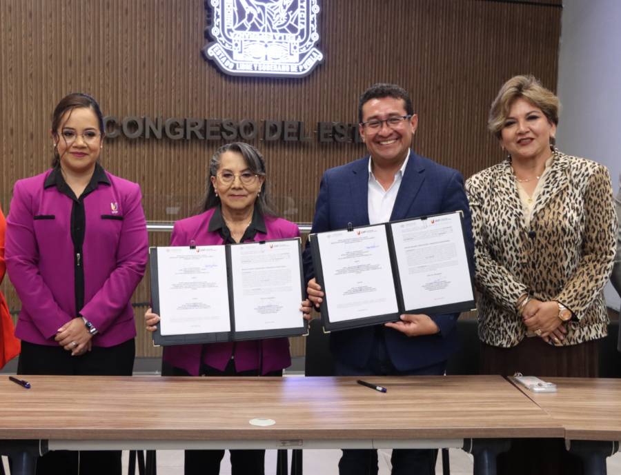 Congreso del Estado y UVP firman convenio de colaboración para fortalecer la vinculación institucional 