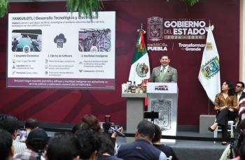 Gobierno Federal y Estatal consolidan en Puebla Polo de Soberan&iacute;a Tecnol&oacute;gica