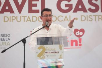 Rinde P&aacute;vel Gaspar su Segundo Informe; destaca iniciativas con sentido social y trabajo en territorio