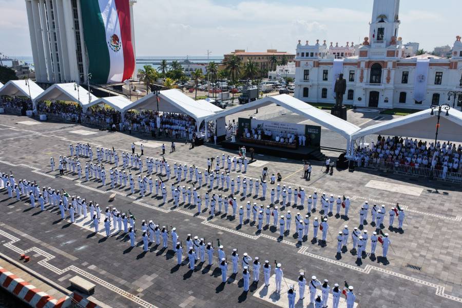 Sheinbaum reconoce a Fuerzas Armadas por defender la soberan&iacute;a y auxiliar al pueblo